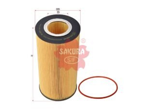 Filtro de aceite SAKURA EO68040 para BOVA, DAF y 8 marcas más