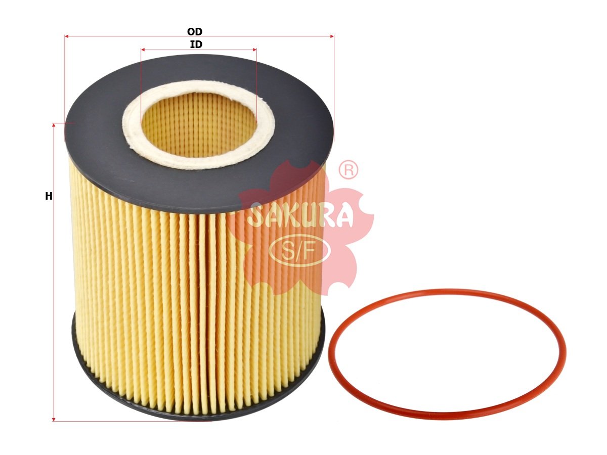 EO76010 Filtro de aceite SAKURA EO76010 para JOHN DEERE y TIMBERJACK