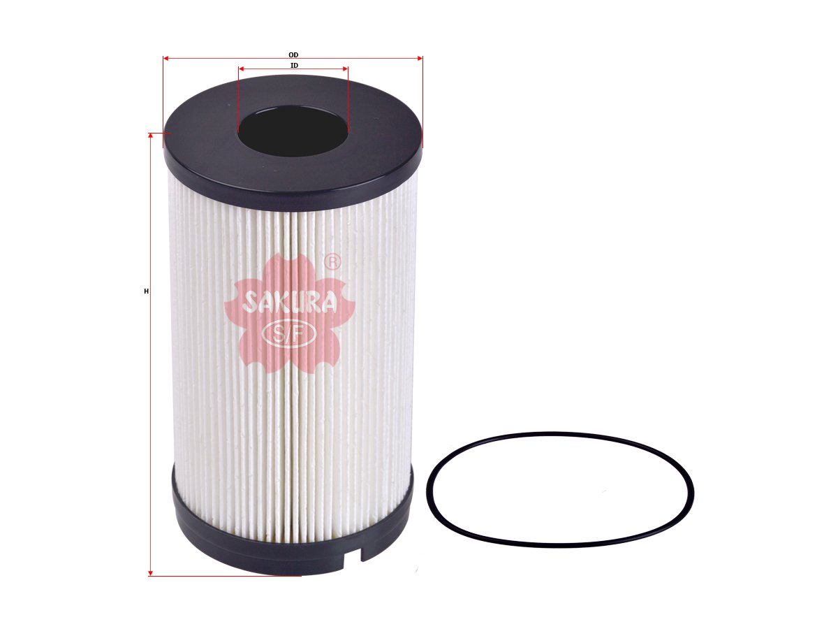 Separador de agua y combustible SAKURA ES95050 para KENWORTH y PETERBILT