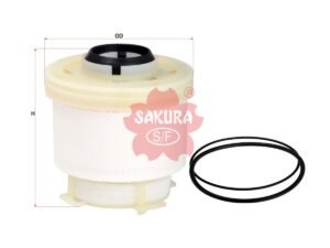 Filtro de combustible SAKURA F10200 para FORD, MITSUBISHI y TOYOTA