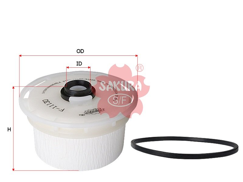 F11130 Filtro de combustible SAKURA F11130 para TOYOTA