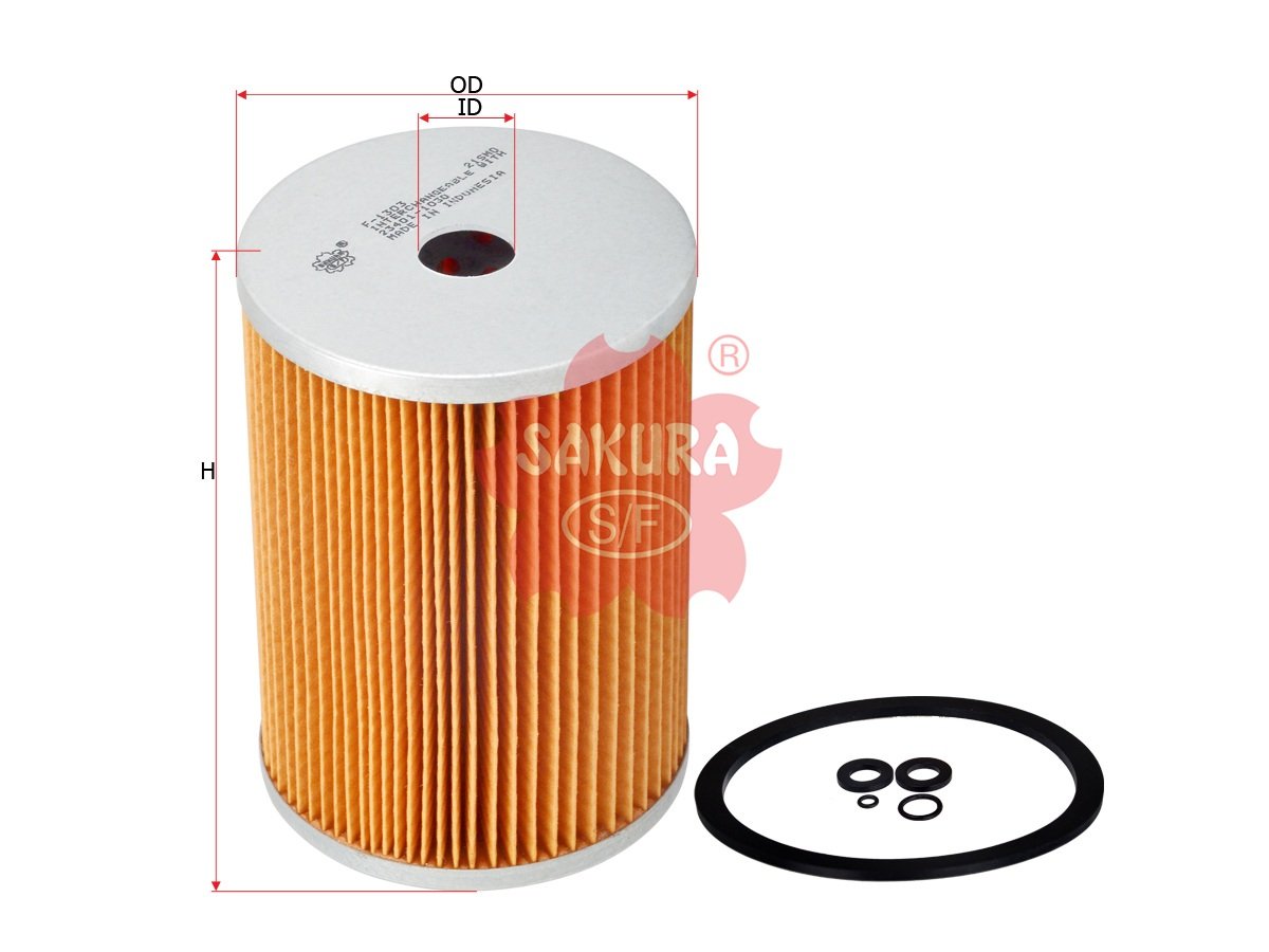 Filtro de combustible SAKURA F1303 para DRESSER, FIAT HITACHI y 10 marcas más