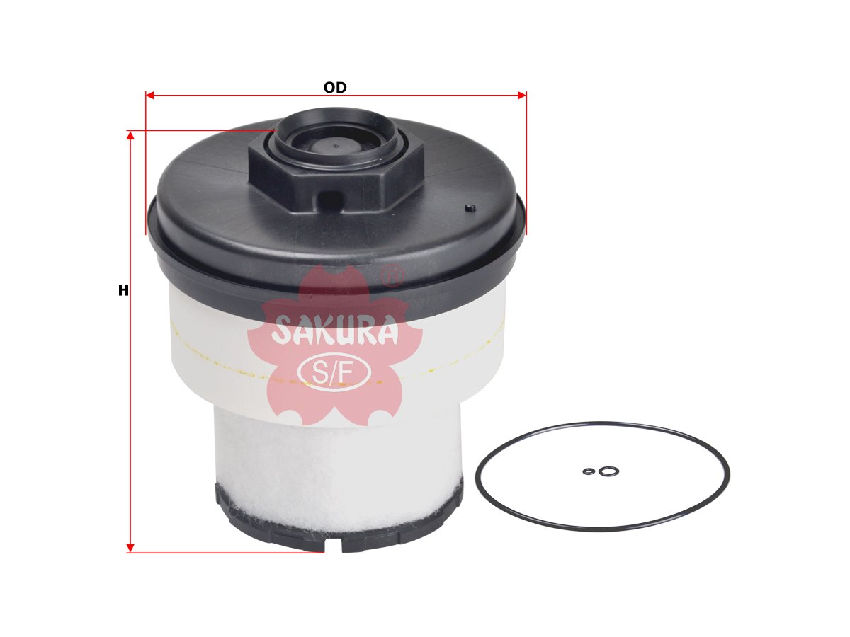 F13140 Filtro de combustible SAKURA F13140 para HINO