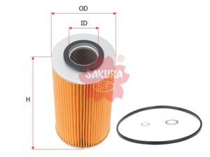 Filtro de combustible SAKURA F1805 para FURUKAWA y NISSAN