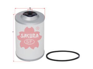 Filtro de combustible SAKURA F2617 para CLAAS, LIEBHERR y MERCEDES-BENZ