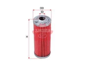 Filtro de combustible SAKURA F5207 para AIRMAN, AKSA y 19 marcas más