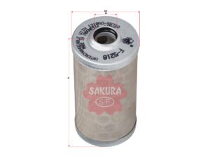 Filtro de combustible SAKURA F5218 para KOMATSU y KUBOTA