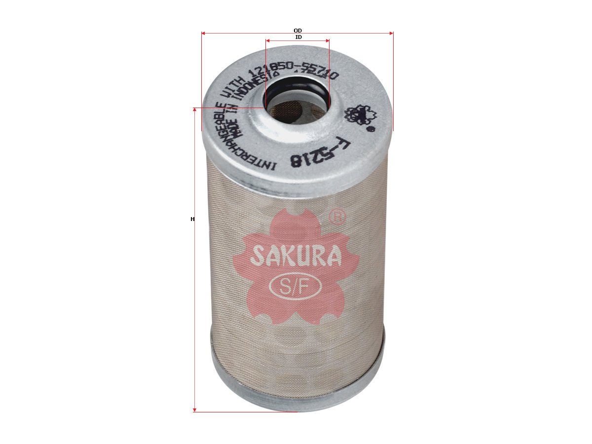 F5218 Filtro de combustible SAKURA F5218 para KOMATSU y KUBOTA