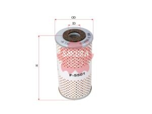 Filtro de combustible SAKURA F5501 para ATHEY, BARBER GREENE y 19 marcas más