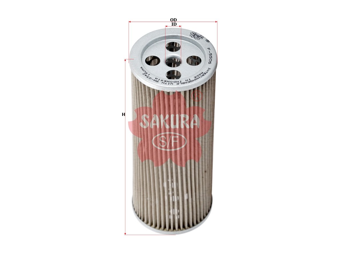 F5506 Filtro de combustible SAKURA F5506 para CATERPILLAR