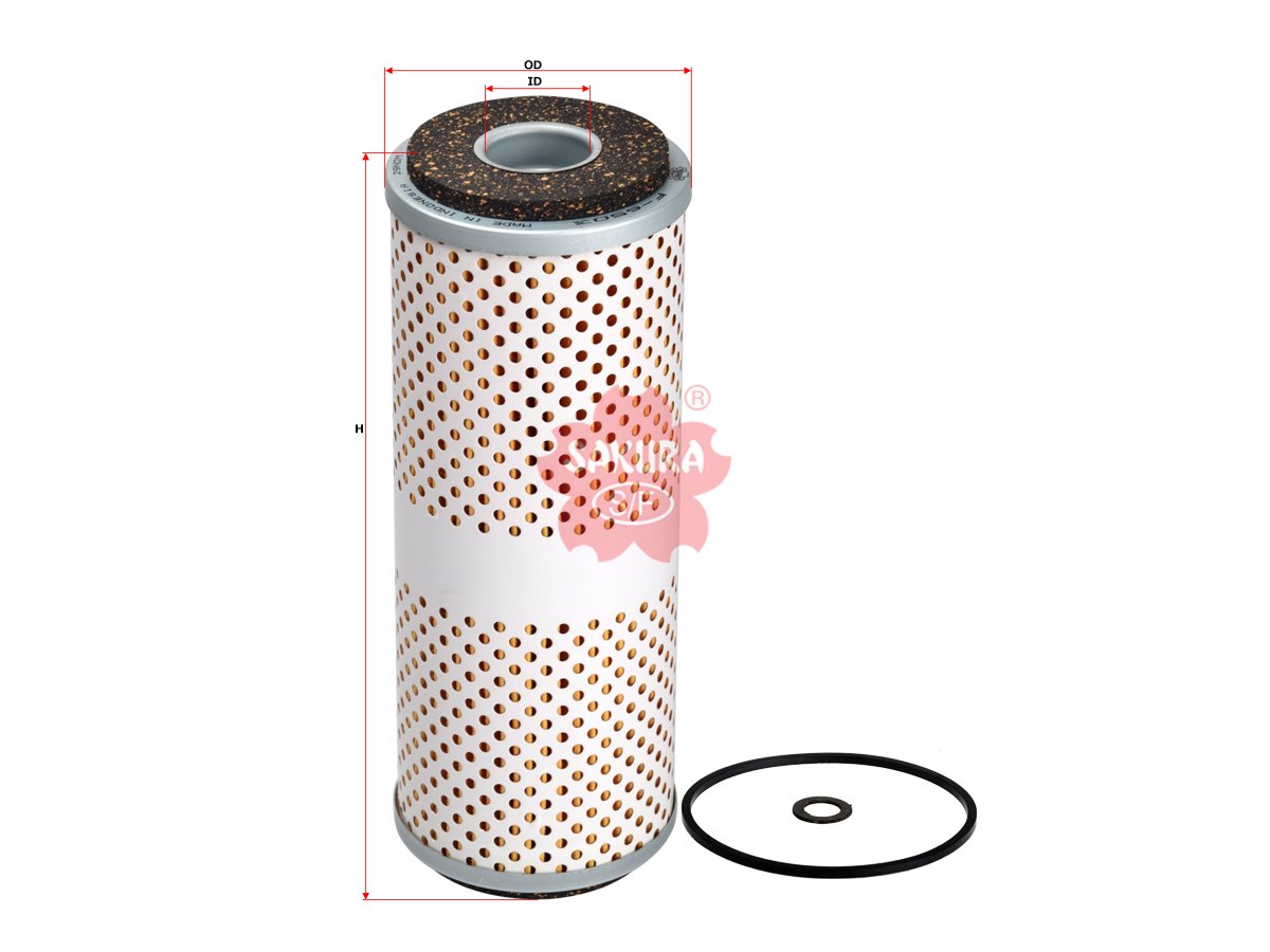 F6503 Filtro de combustible SAKURA F6503 para ADAMS, ALLIS CHALMERS y 86 marcas más