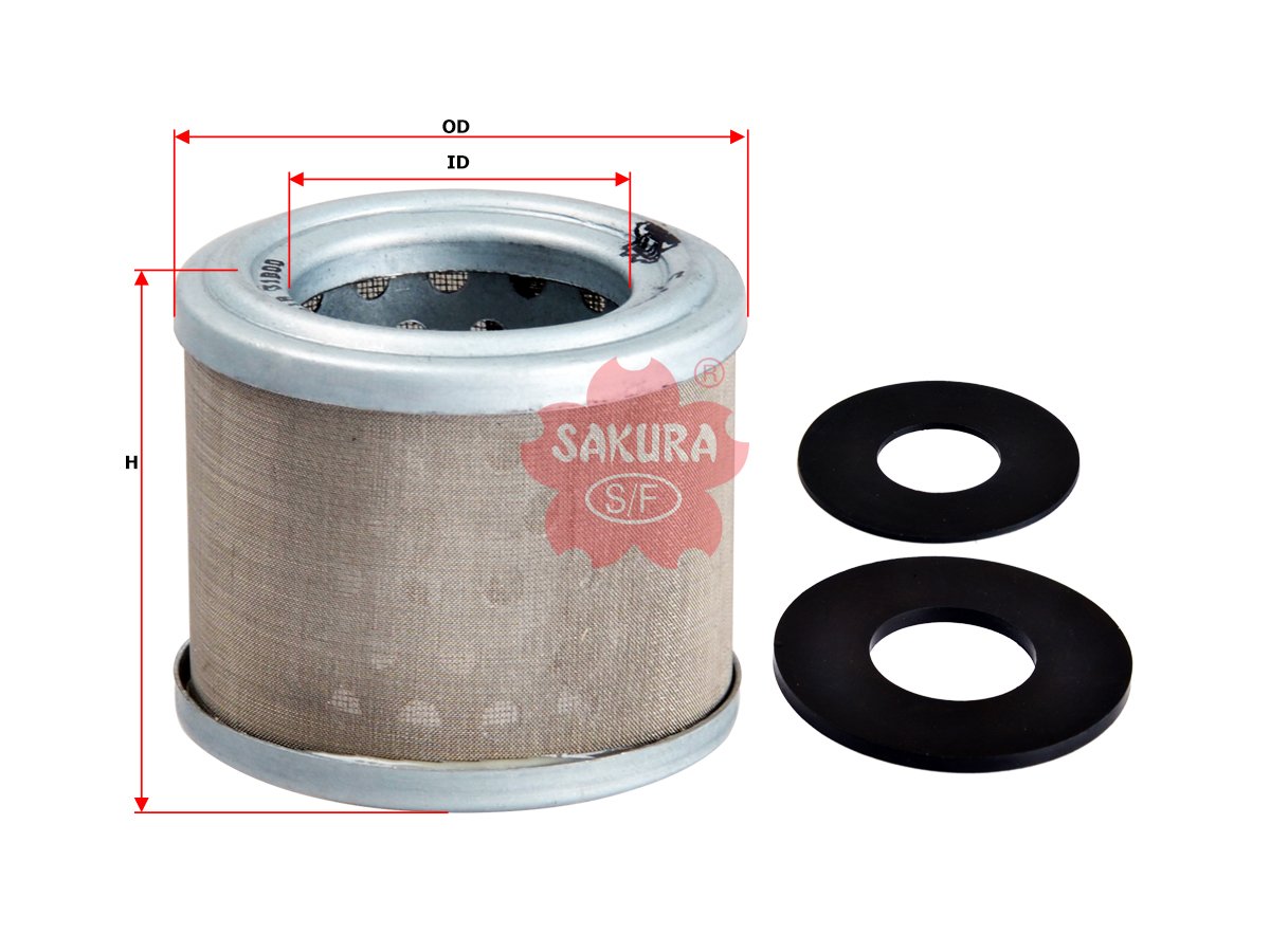 F88040 Filtro de combustible SAKURA F88040 para KUBOTA