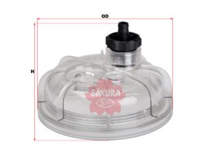 Separador de agua y combustible SAKURA FB1306