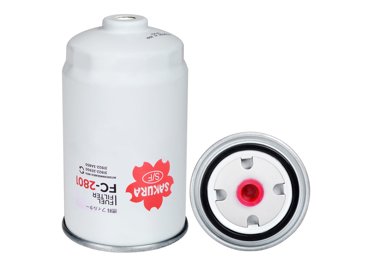 Filtro de combustible SAKURA FC2801 para HYUNDAI, KIA y SSANGYONG