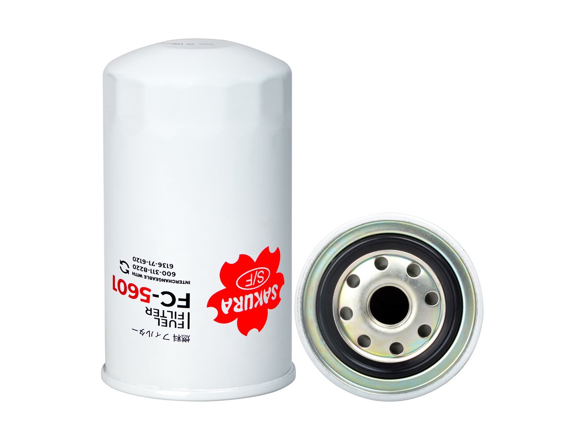 Filtro de combustible SAKURA FC5601 para KOMATSU