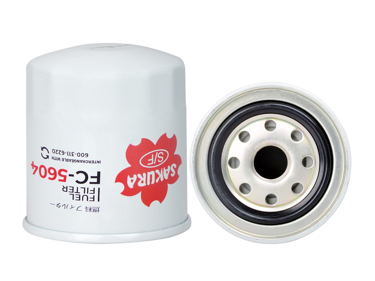 Filtro de combustible SAKURA FC5604 para ALASKA DIESEL, ATLAS COPCO y 14 marcas más