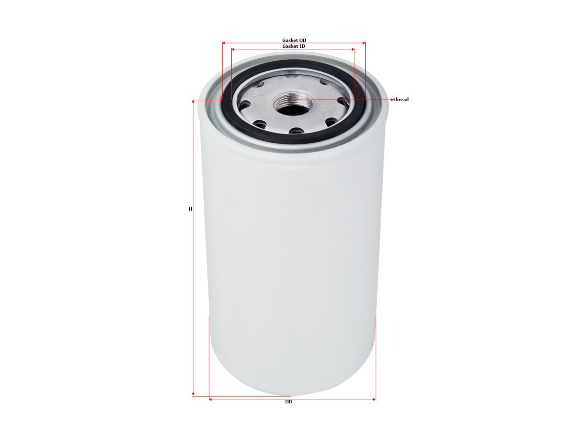FC57490 Filtro de combustible SAKURA FC57490 para BMC TRUCK, CASE-IH y 14 marcas más