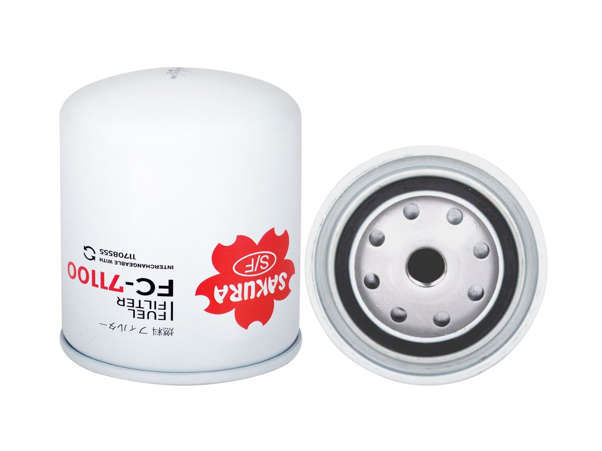 FC71100 Filtro de combustible SAKURA FC71100 para DEUTZ AG, HAMM (WIRTGENGROUP) y 5 marcas más