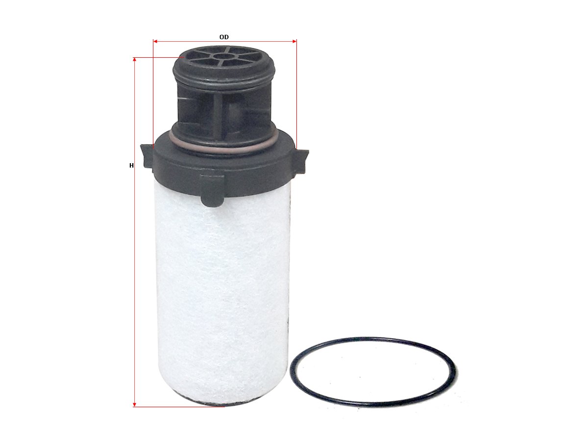 FG38820 Filtro de gas SAKURA FG38820 para SINOTRUK