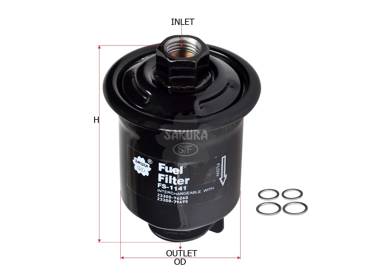 Filtro de combustible SAKURA FS1141