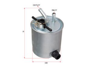 Filtro de combustible SAKURA FS18291 para NISSAN