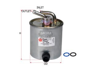Filtro de combustible SAKURA FS18300 para NISSAN
