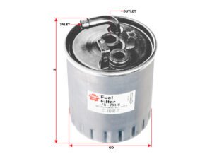 Filtro de combustible SAKURA FS26040 para MERCEDES-BENZ