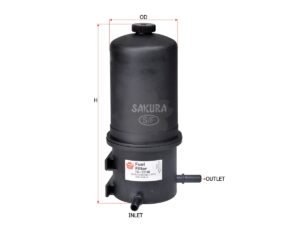 Filtro de combustible SAKURA FS31140 para VOLKSWAGEN