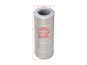 Filtro de aceite hidráulico SAKURA H2709 para FIAT HITACHI, HITACHI y 4 marcas más