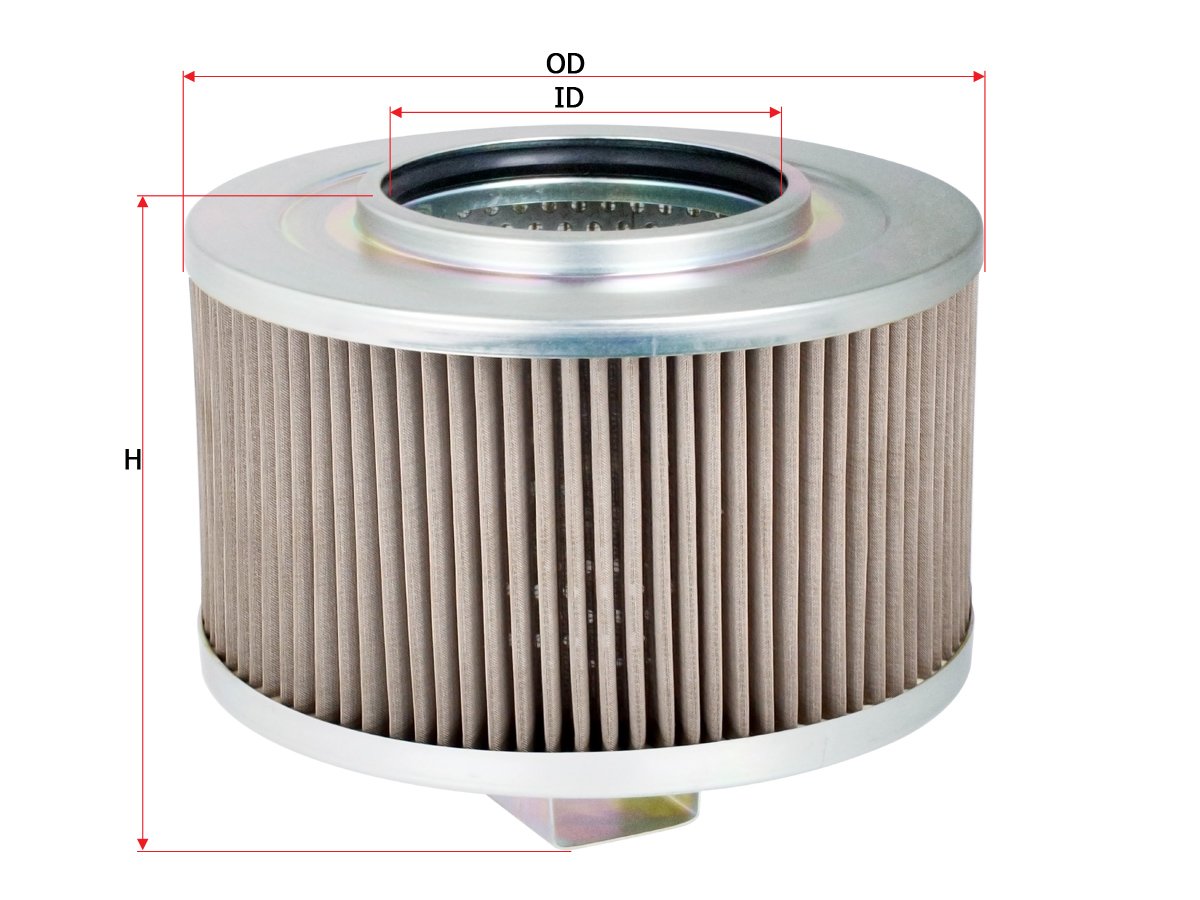 Filtro de aceite hidráulico SAKURA H2714 para FIAT HITACHI, HITACHI y TAKEUCHI