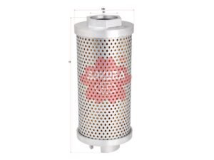 Filtro de aceite hidráulico SAKURA H2717 para HITACHI
