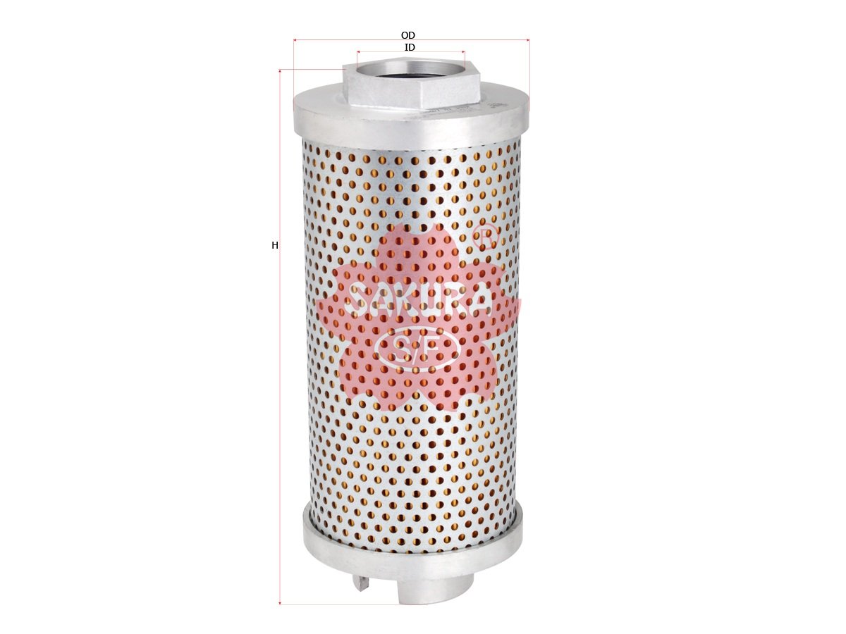 Filtro de aceite hidráulico SAKURA H2717 para HITACHI