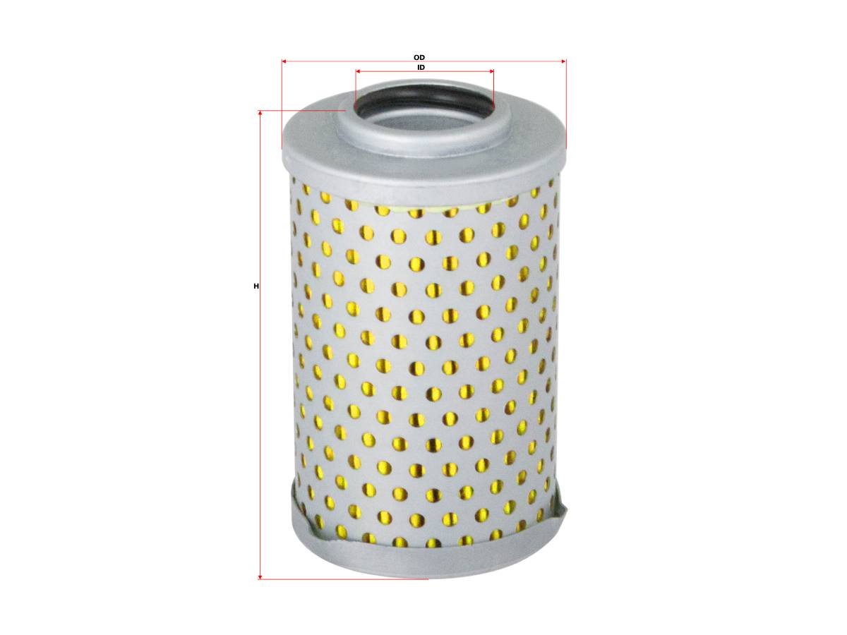 Filtro de aceite hidráulico SAKURA H2718 para CASE