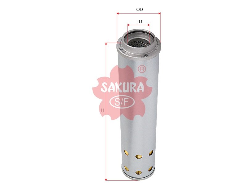 Filtro de aceite hidráulico SAKURA H2721 para SANY