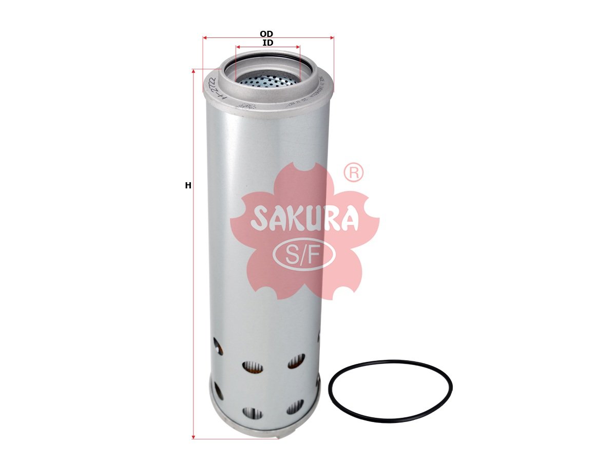 Filtro de aceite hidráulico SAKURA H2722 para HITACHI