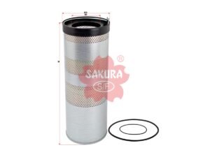 Filtro de aceite hidráulico SAKURA H2724 para HITACHI y XCG