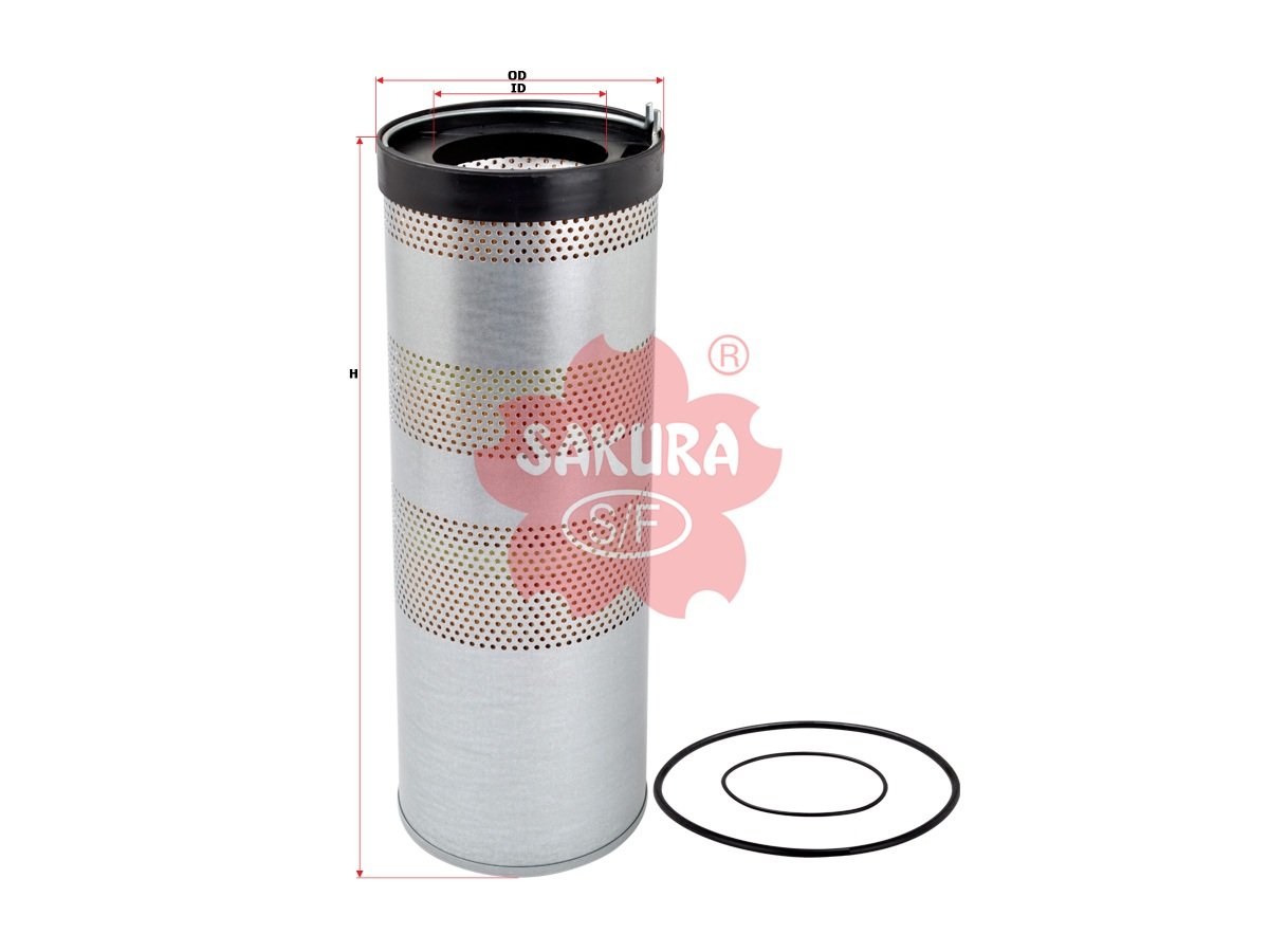 Filtro de aceite hidráulico SAKURA H2724 para HITACHI y XCG