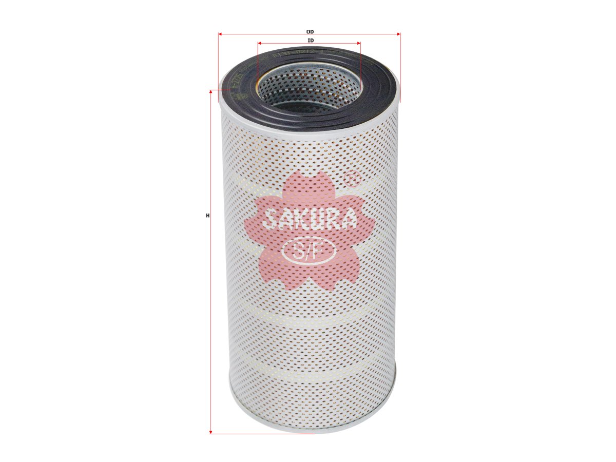 Filtro de aceite hidráulico SAKURA H2725 para HYUNDAI y XCG