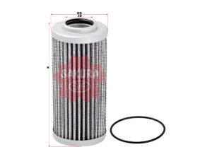 Filtro de aceite hidráulico SAKURA H5107 para CASE, HITACHI y 2 marcas más