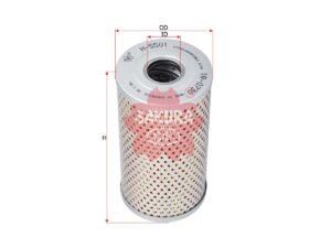 Filtro de aceite hidráulico SAKURA H5501 para ALLIS CHALMERS y CATERPILLAR
