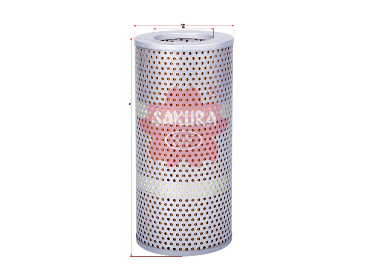 Filtro de aceite hidráulico SAKURA H5607 para BOBCAT, DRESSER y 2 marcas más
