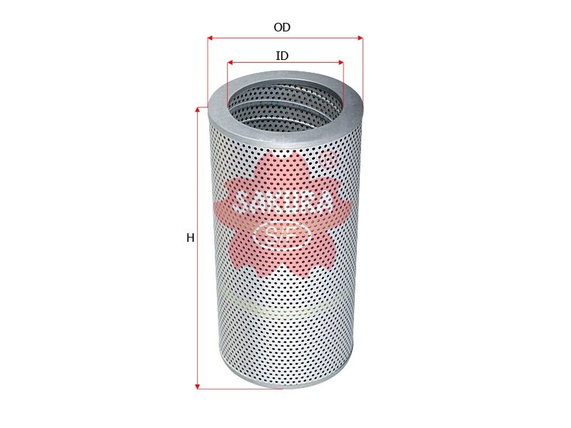Filtro de aceite hidráulico SAKURA H5609 para CUMMINS, HYUNDAI y 4 marcas más