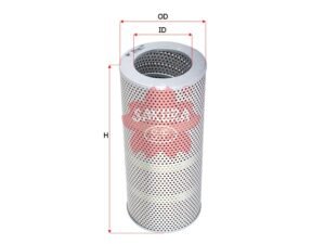 Filtro de aceite hidráulico SAKURA H5610 para KOMATSU, LISHIDE y SHANTUI