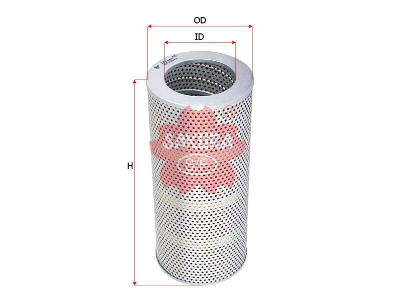 Filtro de aceite hidráulico SAKURA H5610 para KOMATSU, LISHIDE y SHANTUI