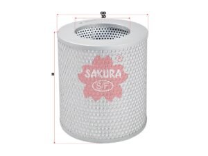 Filtro de aceite hidráulico SAKURA H5639 para KOMATSU