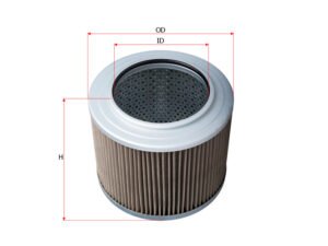 Filtro de aceite hidráulico SAKURA H57060 para SANY