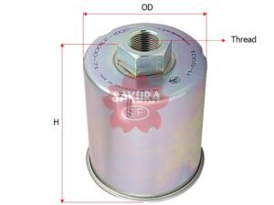 Filtro de aceite hidráulico SAKURA H5901 para MANITOU y TOYOTA