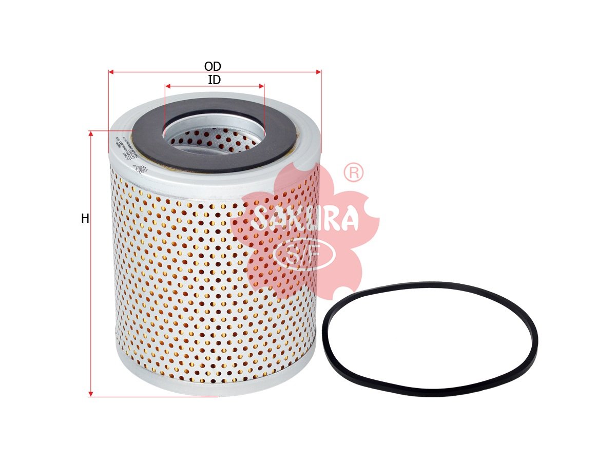Filtro de aceite hidráulico SAKURA H7601 para ALLIS CHALMERS y JOHN DEERE