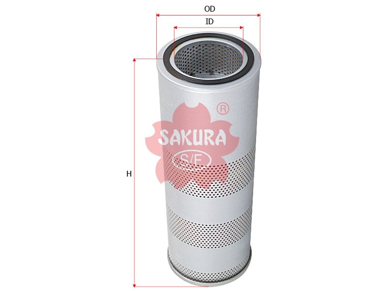 Filtro de aceite hidráulico SAKURA H7981 para HITACHI, SANY y 3 marcas más