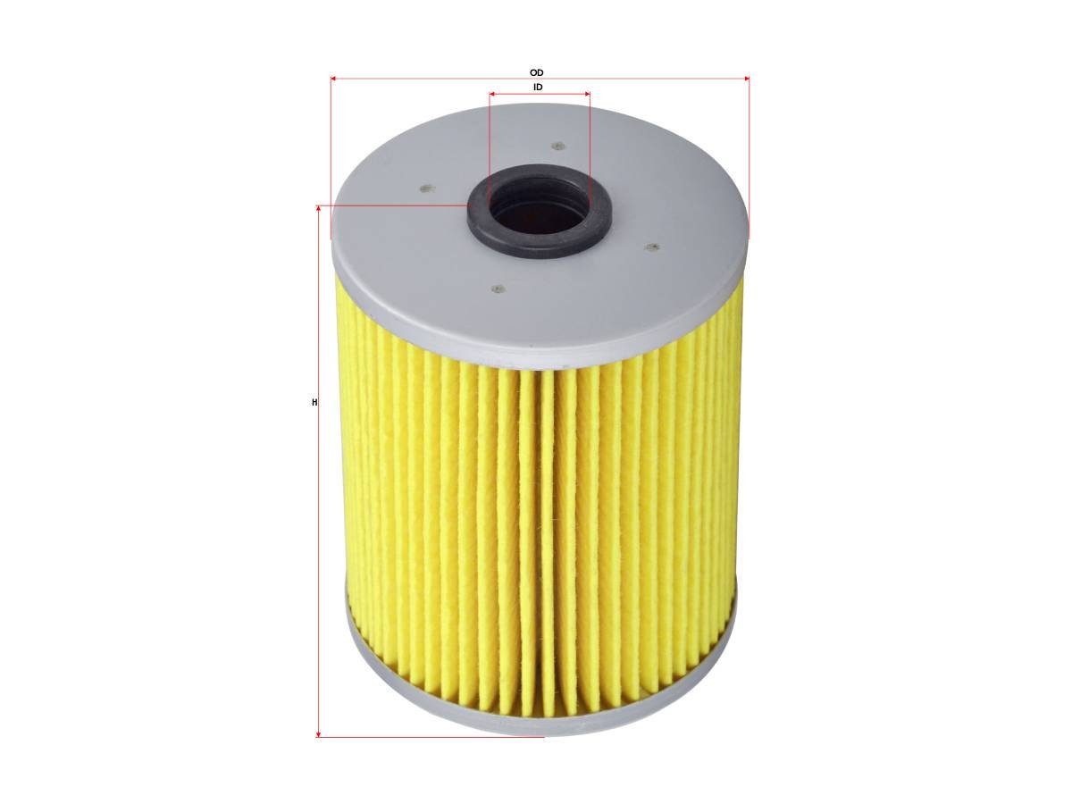 H8301 Filtro de aceite hidráulico SAKURA H8301 para SCANIA